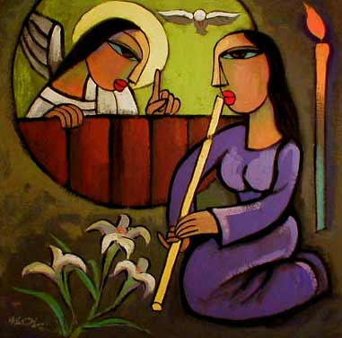 Annunciation 2, He Qi, China